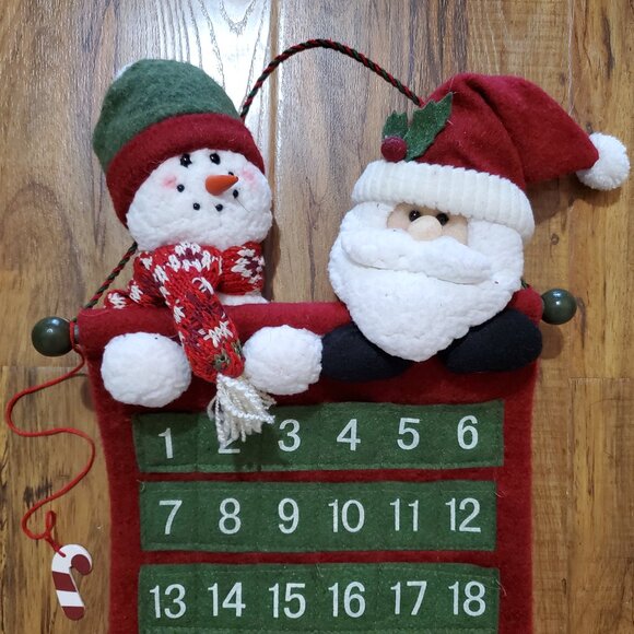 Santa & Snowman Christmas Advent Calendar - Picture 5 of 8
